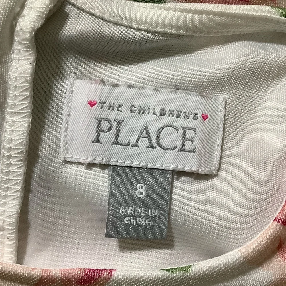 The Children’s Place Big Girls Floral Lined Dress
